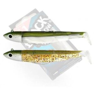 BLACK MINNOW 70 DOBLE COMBO OFF- SHORE 6G KAKI-KAKI PAILLETE