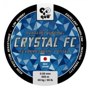 Hilo fluorocarbono CRYSTAL coated 100m QUO fishing